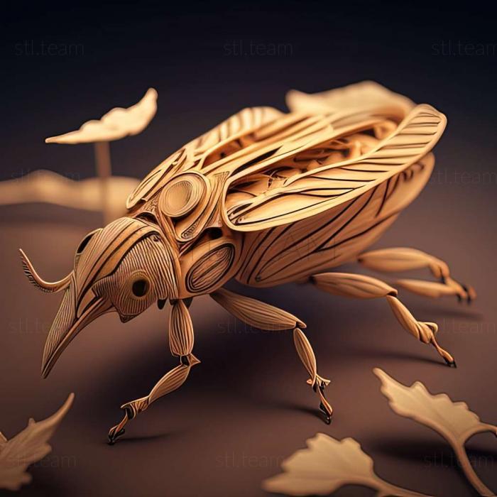 3D модель Dendrerpetonidae (STL)